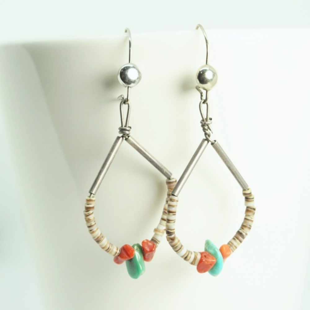 Native American Hoop Earrings